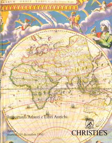 Catalogo di Asta Christie's. Roma - Importanti Atlanti e Libri Antichi. 10 dicembre 1991