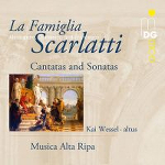 LA FAMIGLIA SCARLATTI. Cantate e sonate - Alessandro Scarlatti, Domenico Scarlatti, Francesco Scarlatti