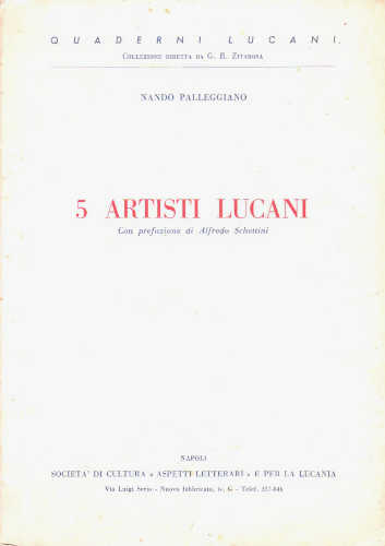 5 ARTISTI LUCANI - Nando Pelleggiano