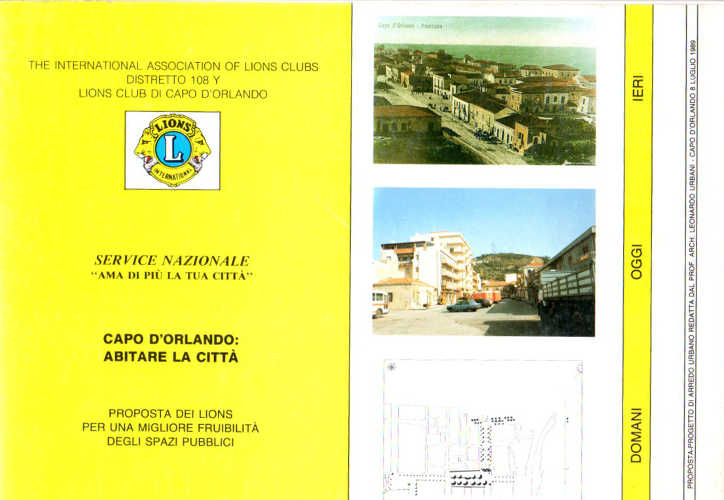 CAPO D'ORLANDO: ABITARE LA CITTA'. CAPO D'ORLANDO: ABITARE LA CITTA'.