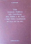 Delle cerimonie pubbliche, delle onorificenze della nobiltà e de' titoli cavallereschi nel Regno delle Due Sicilie. florindo de giorgio