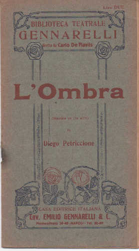 L'OMBRA - Diego Petriccione L'OMBRA - Diego Petriccione