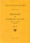 dizionario dei patrioti lucano