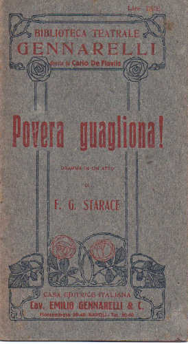 POVERA GUAGLIONA! - Francesco Gabriello Starace POVERA GUAGLIONA! - Francesco Gabriello Starace