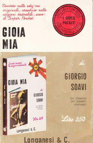 GIOIA MIA - Giorgio Soavi GIOIA MIA - Giorgio Soavi