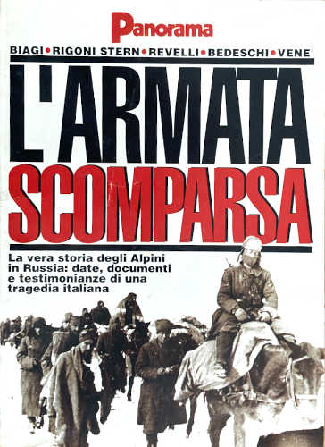 L'ARMATA SCOMPARSA. 1942 - 1992 - Mario Rigoni Stern, Nuto Revelli, Giulio Bedeschi. A cura di Pasquale Chessa