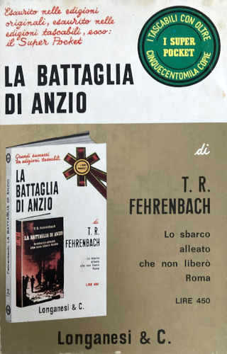 LA BATTAGLIA DI ANZIO - T. R. Fehrenbach