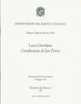 luca giordano crocifissione di san pietro nicola spinosa