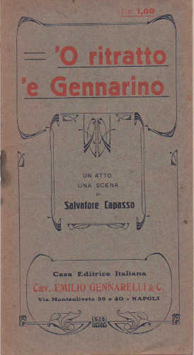 'O RITRATTO 'E GENNARINO - Salvatore Capasso