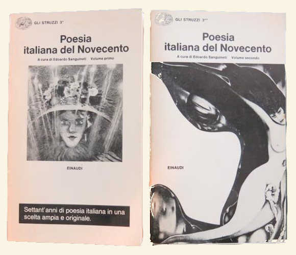 POESIA ITALIANA DEL NOVECENTO - Edoardo Sanguineti POESIA ITALIANA DEL NOVECENTO - Edoardo Sanguineti