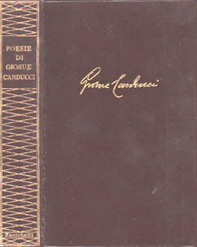 POESIE DI GIOSUE CARDUCCI 1850 - 1900