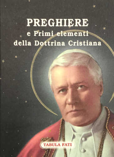 PREGHIERE E PRIMI ELEMENTI DELLA DOTTRINA CRISTIANA - Pio X PREGHIERE E PRIMI ELEMENTI DELLA DOTTRINA CRISTIANA - Pio X
