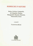 RUBRICHE D'AUTORE.  Boine, Calvino, Campanile, de Céspedes, Flaiano, Manganelli, Manzini, Morante, Palazzeschi, Serao -</p>...                    </span>
                                                                            </li>
                                                <li class=