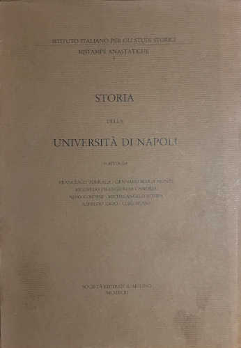 STORIA DELL'UNIVERSITÀ DI NAPOLI - AA.VV.
