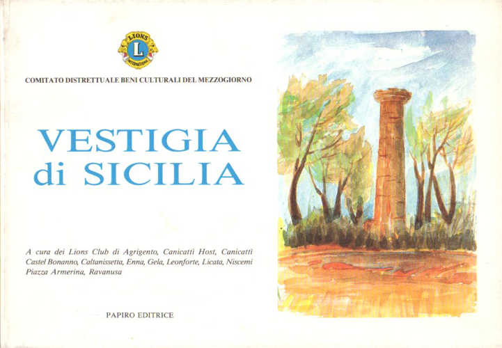 VESTIGIA DI SICILIA VESTIGIA DI SICILIA