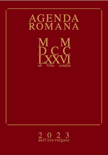 Agenda romana MMDCCLXXVI a.U.c. 2023 e.v.