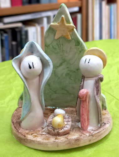 Piccole Natività in ceramica Piccola Natività in ceramica
