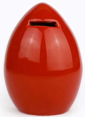 SALVADANAIO MITRA SAN GENNARO in ceramica smaltata SALVADANAIO MITRA SAN GENNARO in ceramica smaltata